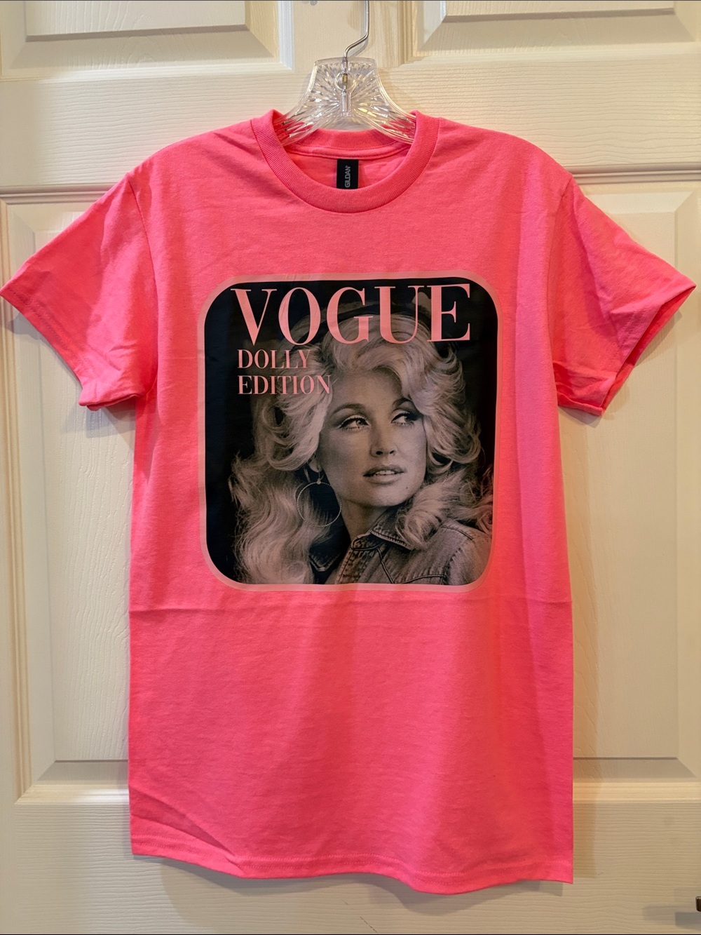 NWT Vogue Dolly Edition Pink Graphic Tee